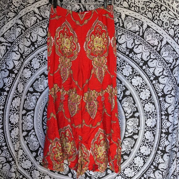 Anthropologie Ettitwa Wide Leg Pants Sz 8 - Picture 3 of 10